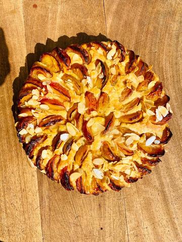 VICTORIA PLUM AND ALMOND TART