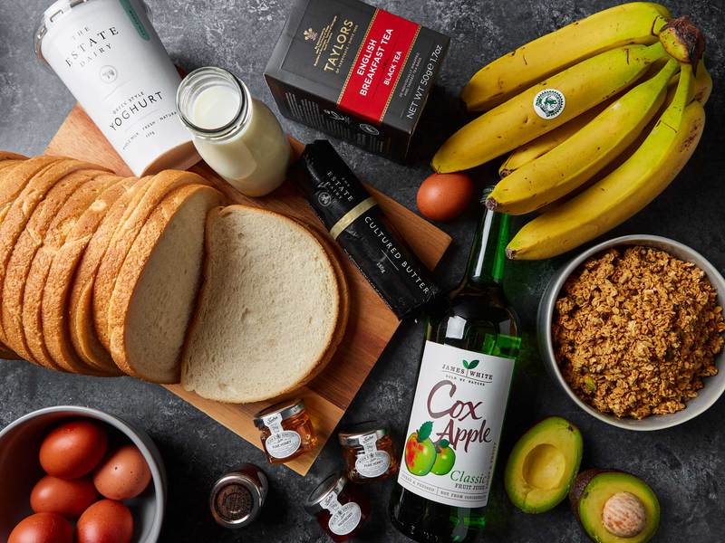 At Home Breakfast Selection